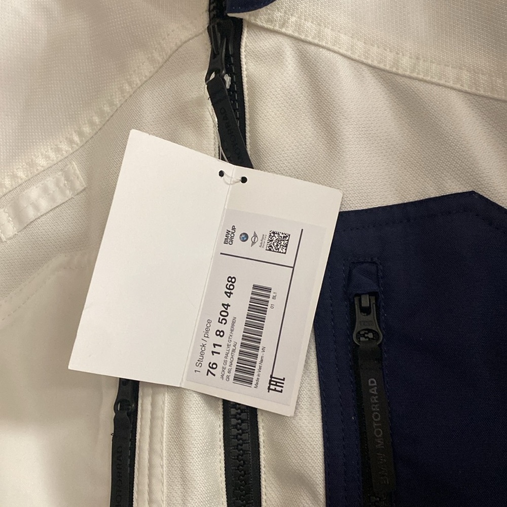 BNWT BMW Riding Jacket GS Rally GTX Mens 60 - Picture 7 of 10